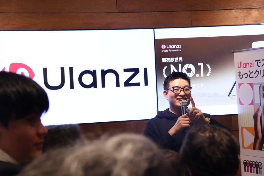 Ulanzi社長によるステージ登壇
