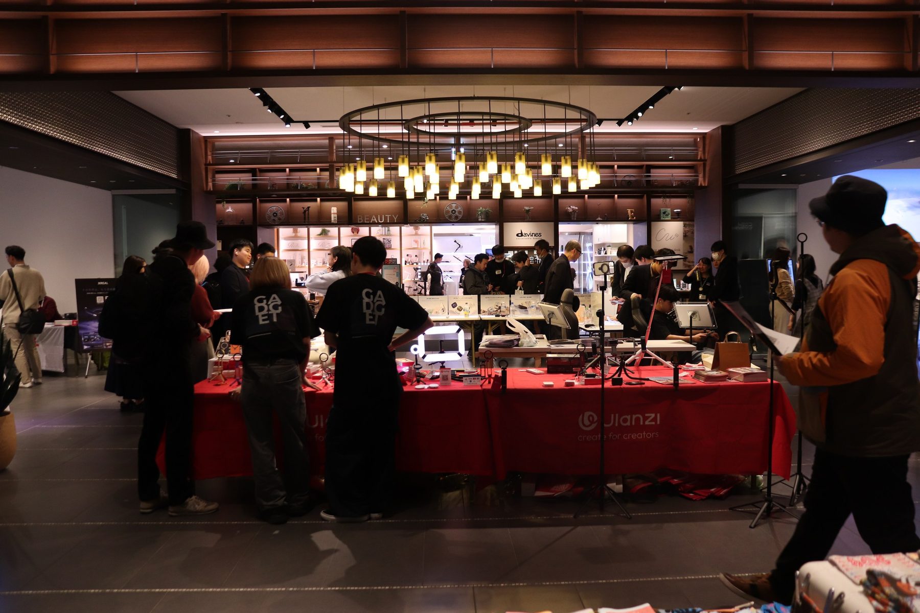 展示会場の全景